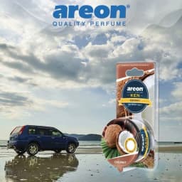 Thumbnail Sáp thơm ô tô hương dừa – Areon Ken Coconut, nhập khẩu Bulgaria 3