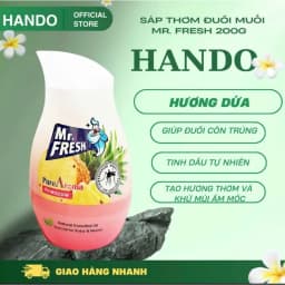 Thumbnail Sáp thơm phòng khử mùi PureAroma Mr.Fresh Korea 220g Hương thơm mới 4