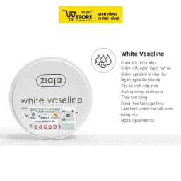 Thumbnail Sáp Vaseline Bảo Vệ Giữ Ẩm Ziaja 30ml Đặc Tính Bôi Trơn Và Bảo Vệ, Khóa Ẩm Tốt Đa Công Dụng EUPC STORE 2