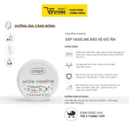 Thumbnail Sáp Vaseline Bảo Vệ Giữ Ẩm Ziaja 30ml Đặc Tính Bôi Trơn Và Bảo Vệ, Khóa Ẩm Tốt Đa Công Dụng EUPC STORE 3
