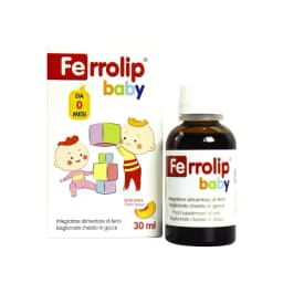 Thumbnail Sắt Ferrolip Baby dạng siro vị đào thơm ngon 30ml 1