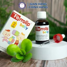 Thumbnail Sắt Ferrolip Baby dạng siro vị đào thơm ngon 30ml 3