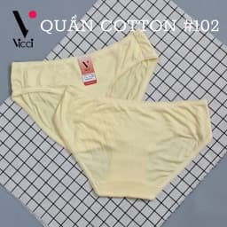 Thumbnail Set 10 quần lót nữ cotton cao cấp Vicci 102 mềm mại, êm ái, kháng khuẩn khử mùi mix màu ngẫu nhiên 2
