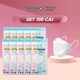 Thumbnail Set 100 cái - Khẩu trang y tế 4D KF94 Hàn Quốc Chính Hãng AN TÂM 1