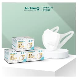 Thumbnail Set 150 cái khẩu trang y tế 3D Nhật Bản 3 lớp Giấy kháng khuẩn & Vải không dệt - Chính Hãng AN TÂM 1