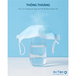 Thumbnail Set 150 cái khẩu trang y tế 4 lớp Vải Không Dệt cao cấp - Chính Hãng AN TÂM 4