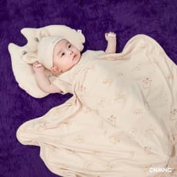 Thumbnail Set 2 chiếc mũ thóp tai thú Monster cho bé sơ sinh chất liệu tăm lạnh 1