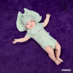 Thumbnail Set 2 chiếc mũ thóp tai thú Monster cho bé sơ sinh chất liệu tăm lạnh 3