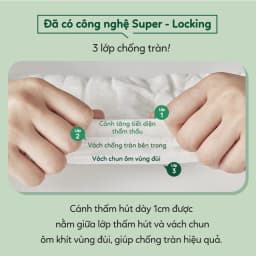 Thumbnail Set 2 Miếng Bỉm Quần NABIZAM ULTRA THIN 4 Mùa Mỏng Mềm Hơn, Thấm Hút Nhanh Hơn Size Cho Bé 6-24kg 2
