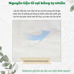 Thumbnail Set 2 Miếng Tã/Bỉm Dán NABIZAM Magic Soft Mỏng Nhẹ, Chống Tràn NB50/S44/M40/L36/XL32 Cho Bé Từ 3-15kg,32-50 Miếng/Bịch 3