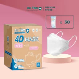 Thumbnail Set 300 cái - Khẩu trang y tế 4D KF94 Hàn Quốc Chính Hãng AN TÂM - Túi 10 cái 1