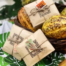 Thumbnail Set 4 gói dùng thử thức uống socola mix vị cafe, sữa dừa, chocolate, nguyên chất thơm ngon CACAOMI 3