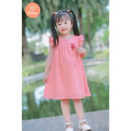 Thumbnail Set Đầm Bé Gái Tamiuy  Đính Thú, Phối Quần Đùi Phồng Phong Cách Hè (1-10T) 2