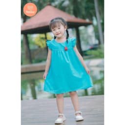 Thumbnail Set Đầm Bé Gái Tamiuy  Đính Thú, Phối Quần Đùi Phồng Phong Cách Hè (1-10T) 3