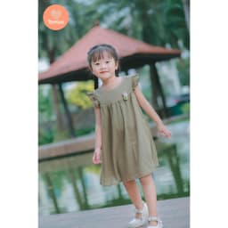 Thumbnail Set Đầm Bé Gái Tamiuy  Đính Thú, Phối Quần Đùi Phồng Phong Cách Hè (1-10T) 4