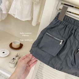 Thumbnail Set Áo Sát Nách Xám Chân Váy 2 Túi Cho Bé Gái 1-8 Tuổi MINTSCLOSET Quảng Châu - GS1359 2