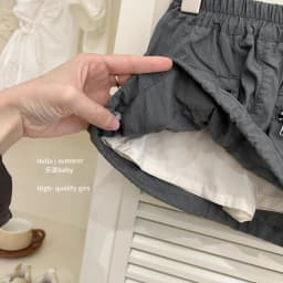 Thumbnail Set Áo Sát Nách Xám Chân Váy 2 Túi Cho Bé Gái 1-8 Tuổi MINTSCLOSET Quảng Châu - GS1359 4