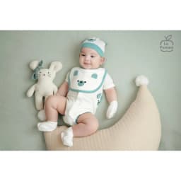 Thumbnail Set bao tay bao chân sơ sinh La Pomme mềm mịn 2