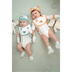 Thumbnail Set bao tay bao chân sơ sinh La Pomme mềm mịn 4