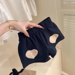 Thumbnail Set Bộ Áo 2 Dây Crop-top Quần Đùi Túi Trái Tim Cho Bé Gái 1-7 Tuổi MINTSCLOSET Quảng Châu - GA2335 2