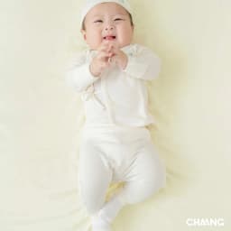 Thumbnail Set bộ dài cúc chéo tích hợp bao tay kèm mũ và tất Bloom cho bé sơ sinh 3