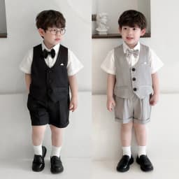 Thumbnail Set Bộ Gile Bé Trai Fbaby Kèm Áo Sơ Mi, Nơ Chất Liệu Cao Cấp Công Tử Mặc Sự Kiện Dự Tiệc Đi Chơi Phong Cách Hàn Quốc 1
