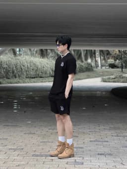 Thumbnail Set bộ quần áo nam mùa hè The Bad God Black B 1
