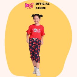 Thumbnail Set bộ thun cho bé gái YF YAX034-3 - Màu quần ngẫu nhiên 3