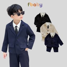 Thumbnail Set Bộ Vest Bé Trai Fbaby Kèm Áo Sơ Mi, Cavat Hàn Quốc Cao Cấp Phong Cách Mặc Sự Kiện Dự Tiệc Đi Chơi Lịch Sự 1