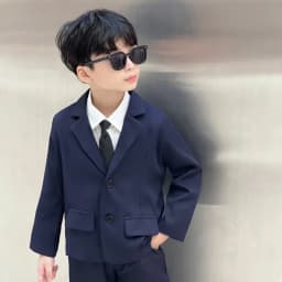 Thumbnail Set Bộ Vest Bé Trai Fbaby Kèm Áo Sơ Mi, Cavat Hàn Quốc Cao Cấp Phong Cách Mặc Sự Kiện Dự Tiệc Đi Chơi Lịch Sự 2
