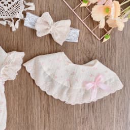 Thumbnail Set Body Chip Hoa Nhí Kèm Yếm Cổ Cho Bé Gái Sơ Sinh 1 2 Tuổi MINTSCLOSET - BS6445 3