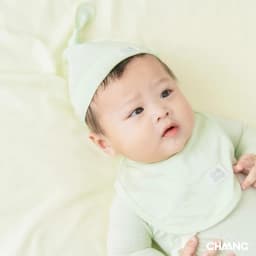 Thumbnail Set body dài cúc chéo liền tất tích hợp bao tay kèm mũ và yếm Bloom cho bé sơ sinh 2