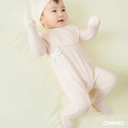 Thumbnail Set body dài cúc chéo liền tất tích hợp bao tay kèm mũ và yếm Bloom cho bé sơ sinh 4