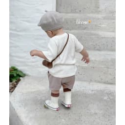 Thumbnail Set cộc tay basic phối khuy gỗ Chất liệu tăm mềm co giãn tạo sự thoải mái B610 4