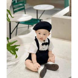 Thumbnail Set Công Tử Thôi Nôi Fbaby Đi Chơi Dự Tiệc  Aó Chất Liệu Thô Đũi Phối Quần Kaki Cho Bé Trai 6-17kg 4
