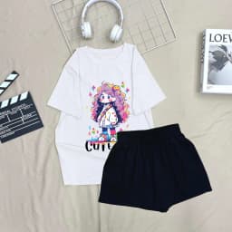 Thumbnail Set đồ nữ mùa hè - Đồ bộ nữ hình 'Cô Gái' có size cho cả mẹ và bè từ 15-65kg - LOZA BP359-SB359 1