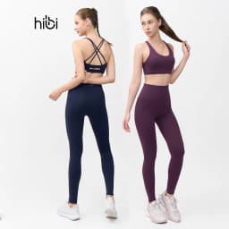 Thumbnail Set Đồ Tập Yoga Gym Hibi Sports H148 Kiểu 4 Dây Thun Ngang, Kèm Mút Ngực 1