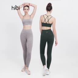 Thumbnail Set Đồ Tập Yoga Gym Hibi Sports H132 Kiểu Bra 4 Dây Đan, Kèm Mút Ngực 1