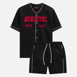 Thumbnail Set Nam Shirt Short Athletic Daily, Chất Vải Kaki Thoải Mái, SB0049, SOMEHOW 2