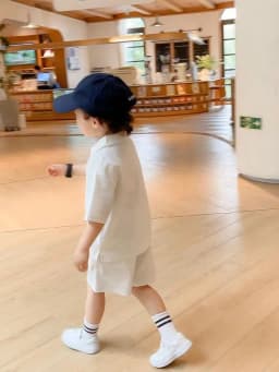 Thumbnail Set Đồ Bé Trai Áo Thun Polo bộ quần áo cho bé trai phong cách hàn quốc siêu đẹp Vải Cotton co giãn thoáng mát BT05.1 3