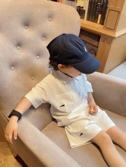 Thumbnail Set Đồ Bé Trai Áo Thun Polo bộ quần áo cho bé trai phong cách hàn quốc siêu đẹp Vải Cotton co giãn thoáng mát BT05.1 4