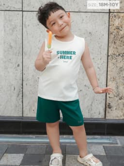 Thumbnail Set đồ bộ ba lỗ bé trai BAA BABY bộ cộc tay phối túi cho bé từ 1 tuổi - 10 tuổi - DB10C 1