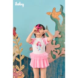 Thumbnail Set đồ bơi bé gái ILABY đồ bơi chất liệu thun lạnh thiết kế áo liền váy có lót quần [3169] 3