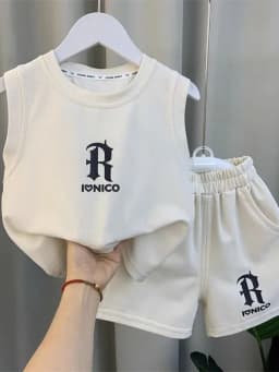 Thumbnail Sét đồ sát nách bé trai mùa hè,chất cotton vải chính phẩm thoáng mát,thấm hút mồ hôi,hàng qc cho bé Babimama B04.3 2