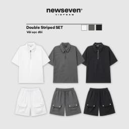 Thumbnail Set Polo NEWSEVEN Double Striped SET.340 1