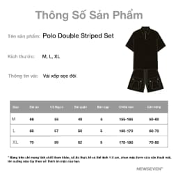 Thumbnail Set Polo NEWSEVEN Double Striped SET.340 2