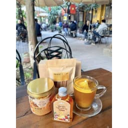 Thumbnail Set quà 8/3 Saffron ngâm mật ong 130gr, trà cam quế thương hiệu Saffron Việt Nam 3