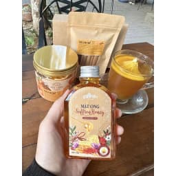 Thumbnail Set quà 8/3 Saffron ngâm mật ong 130gr, trà cam quế thương hiệu Saffron Việt Nam 4