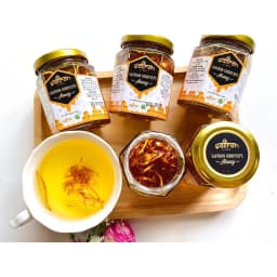 Thumbnail Set quà tặng mật ong ngâm saffron Đông trùng hạ thảo Saffron Việt Nam 2