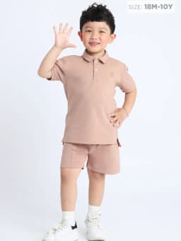 Thumbnail Set Quần Áo Polo Cộc Tay Bé Trai Phong Cách Hè, Năng Động, Mát Mẻ (1-10 Tuổi) – Baa Baby B-BC-SE07N 2
